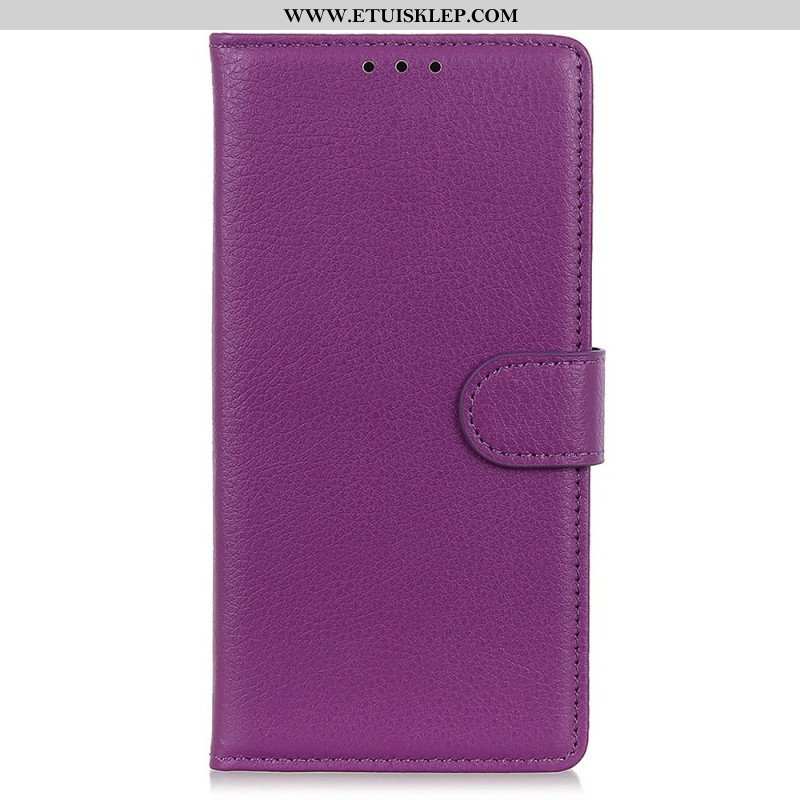 Etui Folio do Honor Magic 5 Lite Tradycyjna Sztuczna Skóra